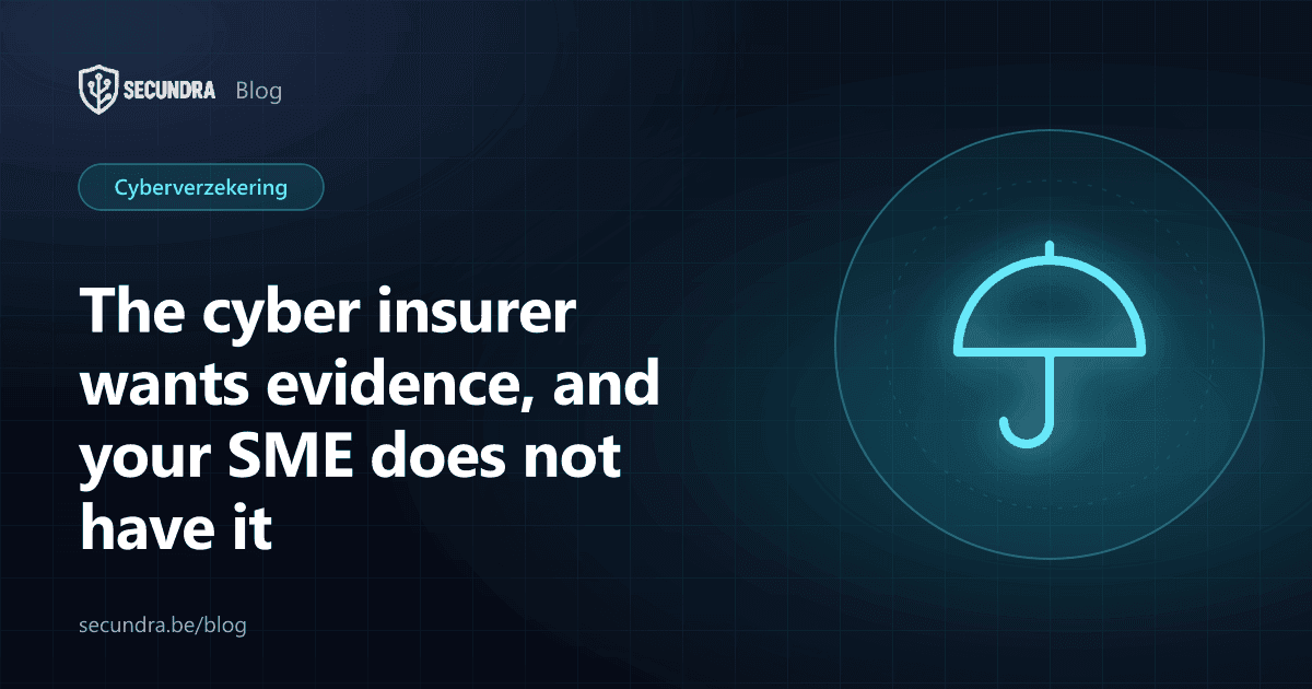 Illustration of an umbrella, cyber insurance theme