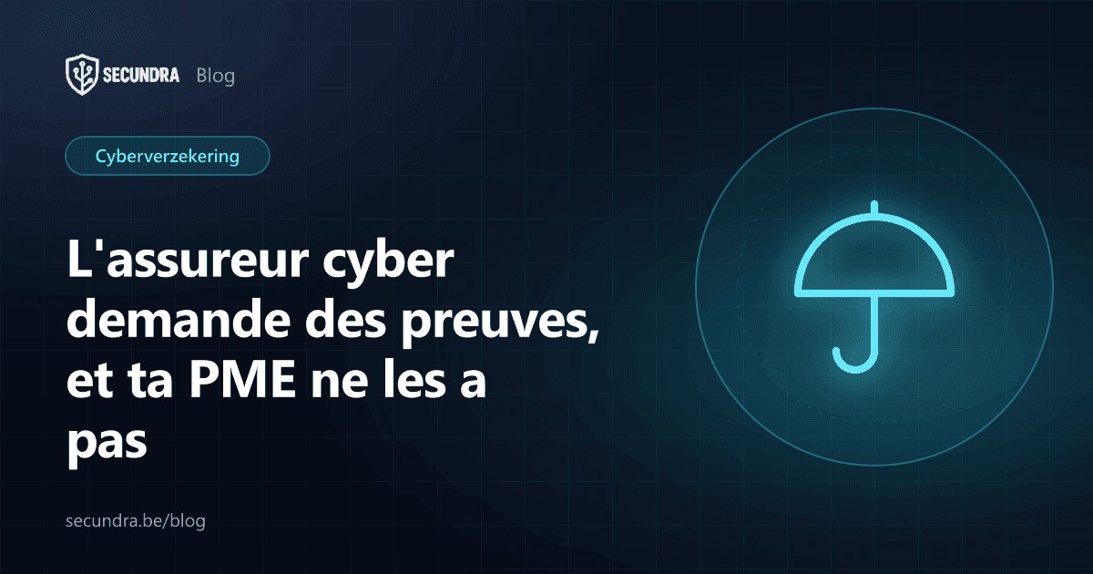 Illustration d'un parapluie, thème cyberassurance