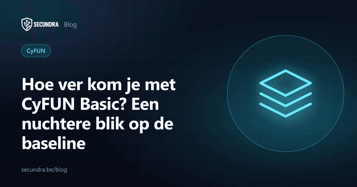 Illustratie van gestapelde lagen, thema CyFUN Basic