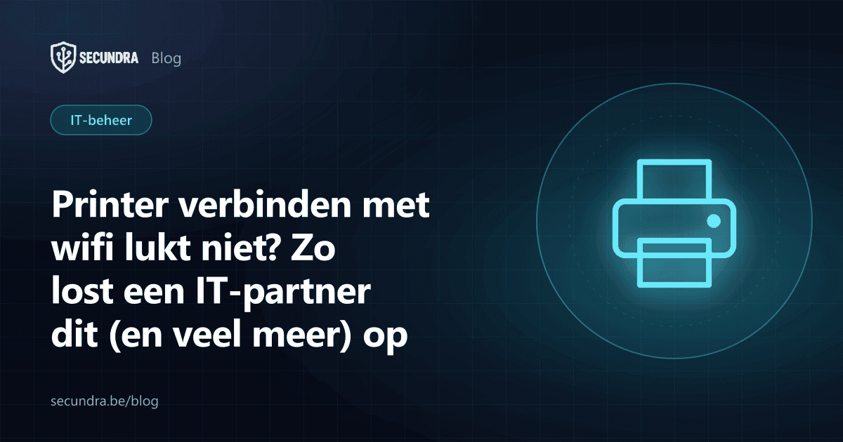 Illustratie van een printer, thema printer en wifi