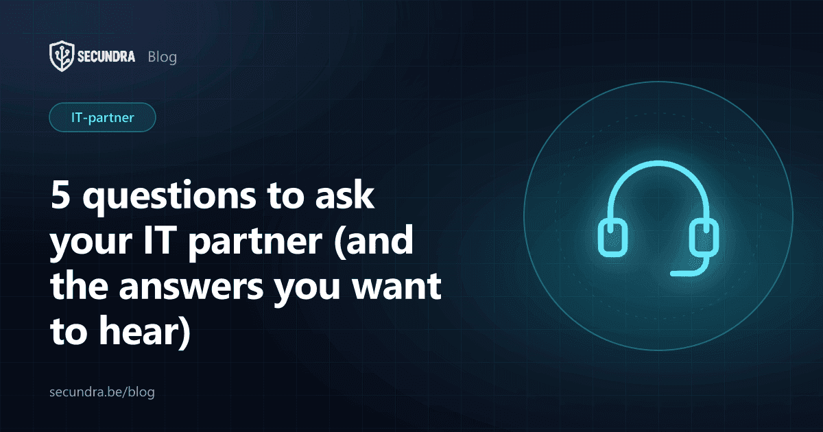 Illustration of a checklist and a handshake, IT partner theme