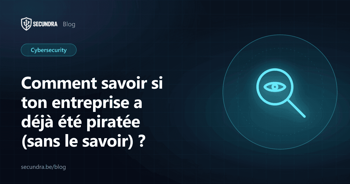 Illustration d'une loupe avec un œil, thème piratage