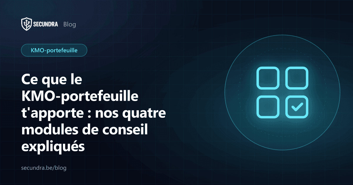 Illustration de quatre tuiles, thème modules de conseil