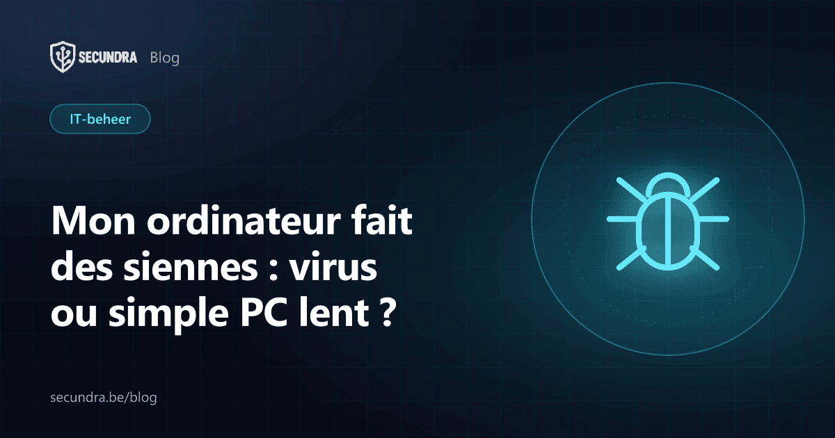Illustration d'un insecte, thème virus ou PC lent