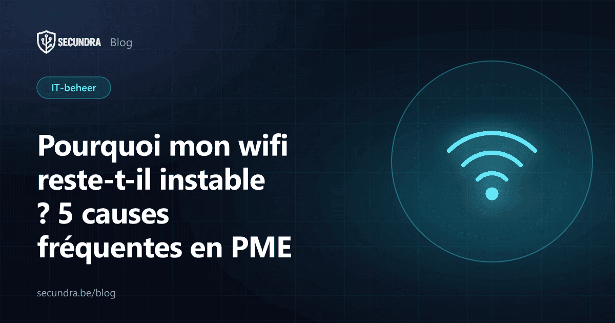 Illustration d'un symbole wifi, thème wifi instable